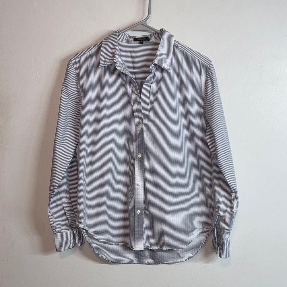 100% Organic Cotton Poplin Long Sleeve Shirt